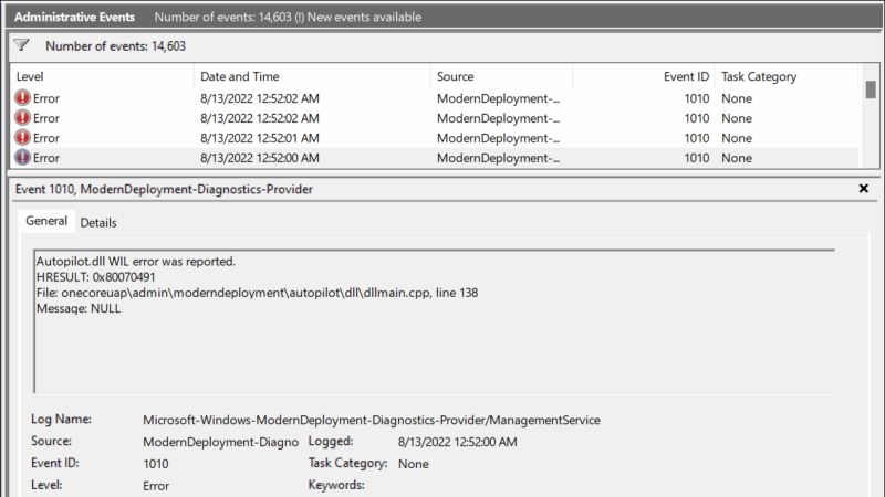 Fix Autopilt Dll Wil Error Was Reported In Windows