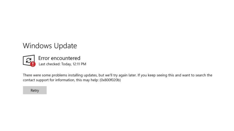 Fix Windows Update Error Code 0x800f020b 2023 1927