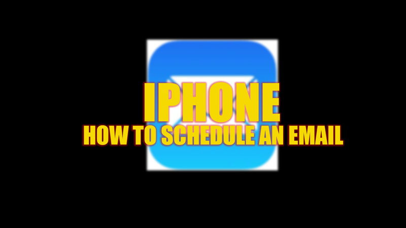 Schedule an Email on iPhone