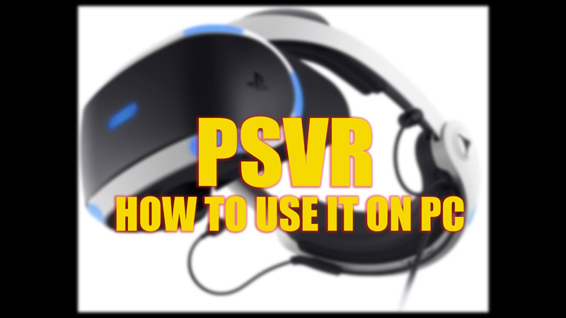 Используйте гарнитуру PSVR на ПК