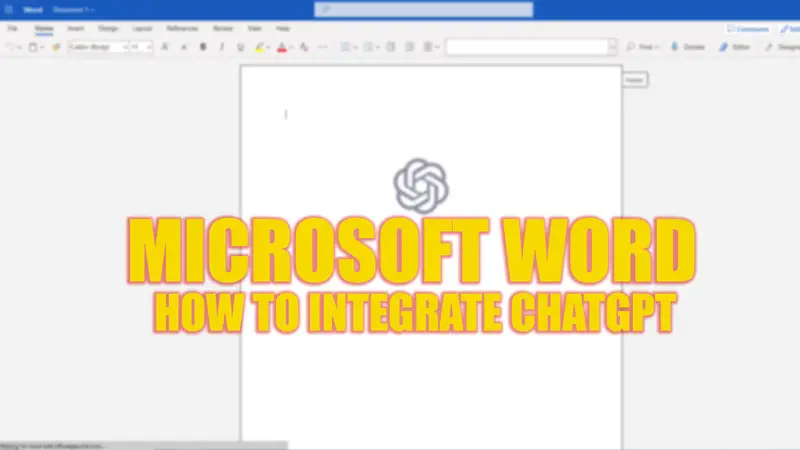 How to integrate ChatGPT on Microsoft Word