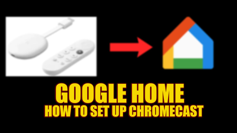 Set up Chromecast on Google Home