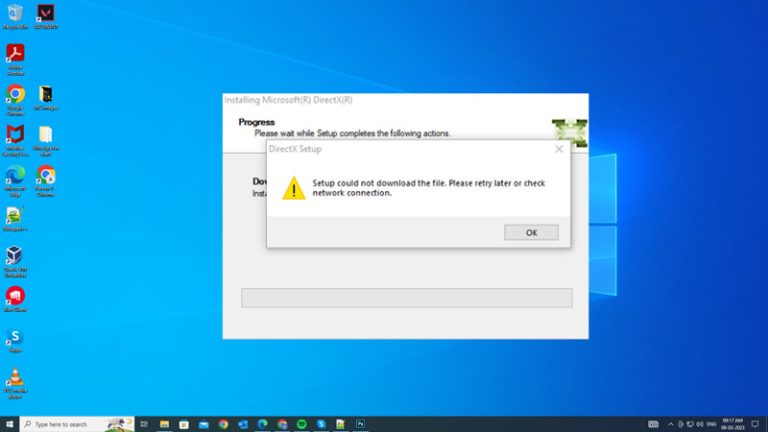 Fix: DirectX "Setup Could Not Download The File" Error (2023)