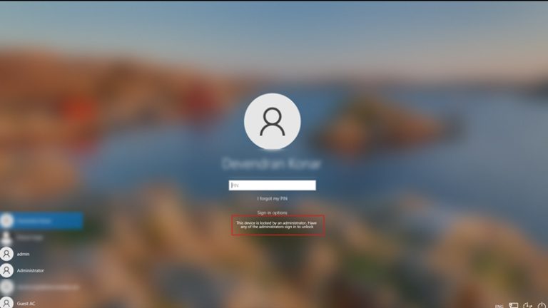 Fix: "This device is locked by an Administrator" Error (2023)