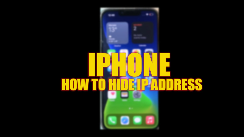hide IP address on iPhone