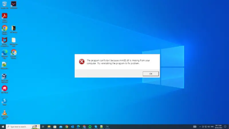 Исправлено: ошибка IMM32.dll отсутствует в Windows