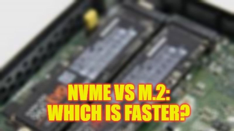 NVMe vs M.2 which is faster
