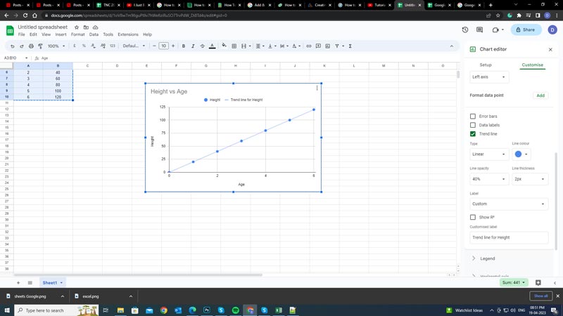 google-sheets-how-to-add-line-of-best-fit-2023