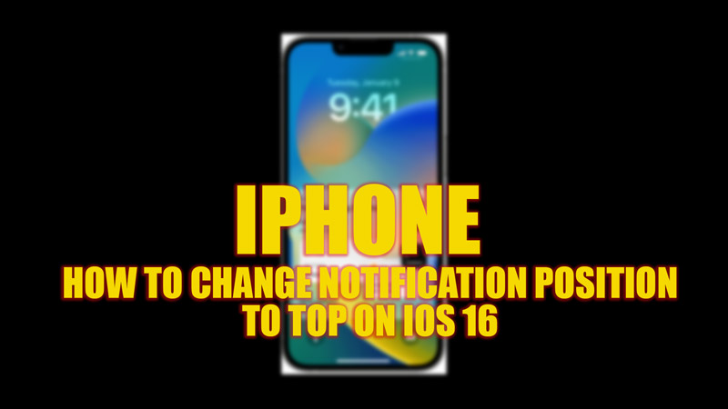 Изменить iPhone с уведомлением iOS 16 наверх