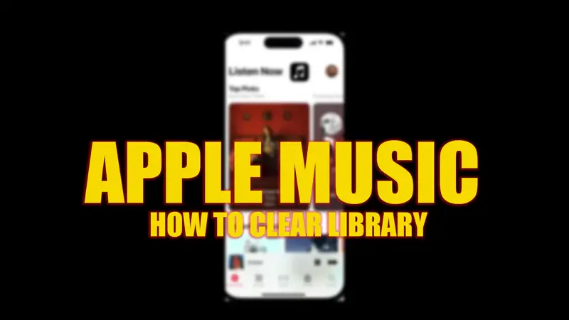 Очистить музыкальную библиотеку Apple