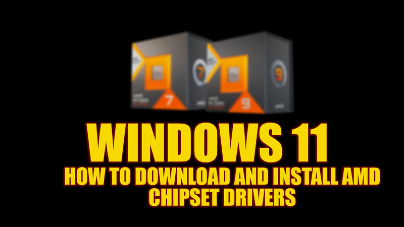 uninstall amd chipset drivers windows 11