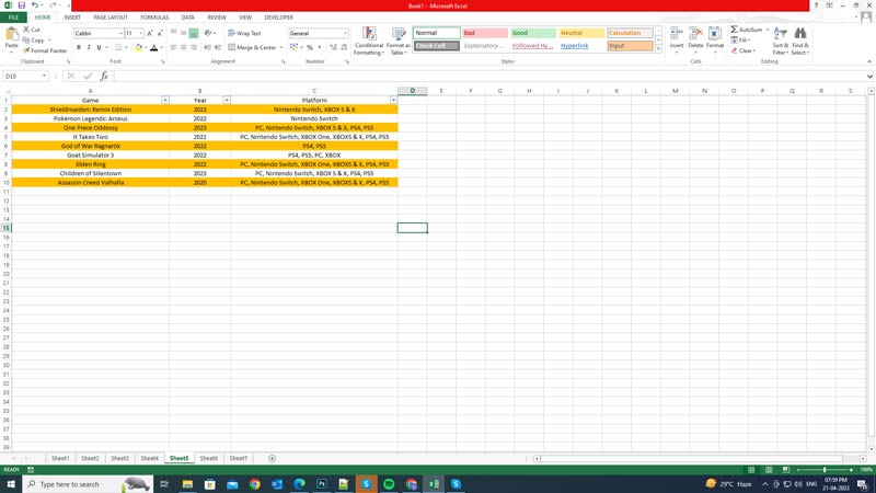 Excel: How to Highlight Every Other Row (2023)