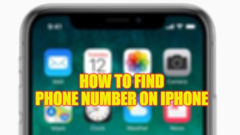 How To Find Phone Number On IPhone 