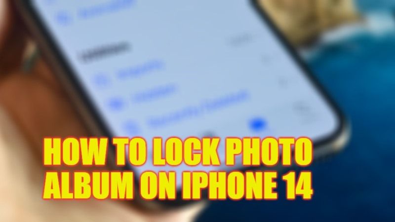 How To Lock Hidden Photo Album