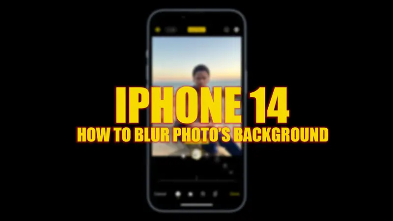 iPhone 14: как размыть фон фотографии