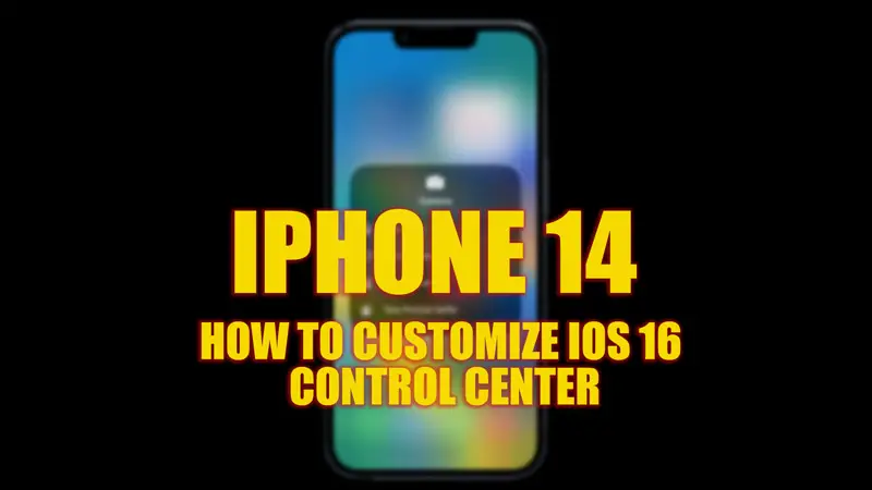 Customize iPhone 14 Control Center