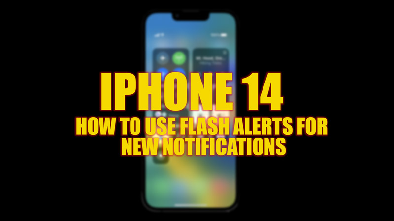 iPhone 14: используйте флэш-оповещения для новых уведомлений