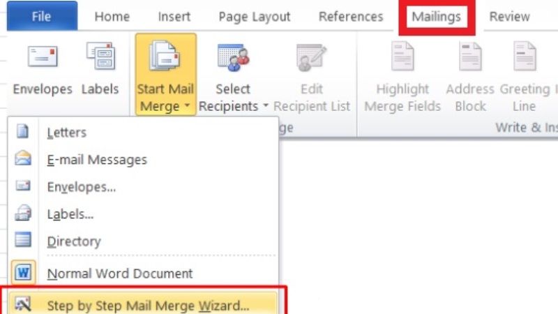 How To Mail Merge From Excel To Word 2023 8893