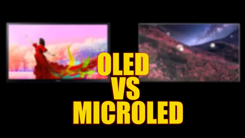 OLED vs MicroLED - Differences