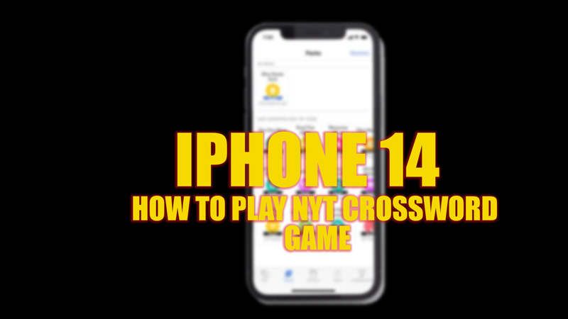 iPhone 14: как играть в кроссворд NYT