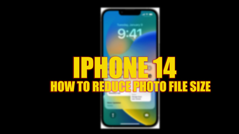 iPhone 14: How to reduce photo files size