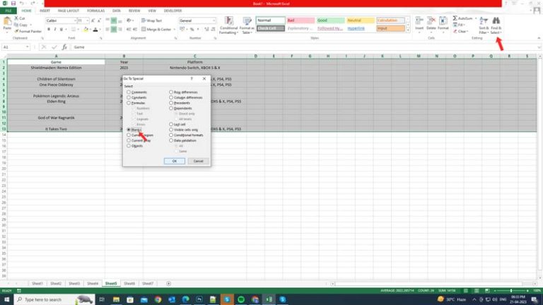 Excel How To Remove Emptyblank Rows 2023 4066