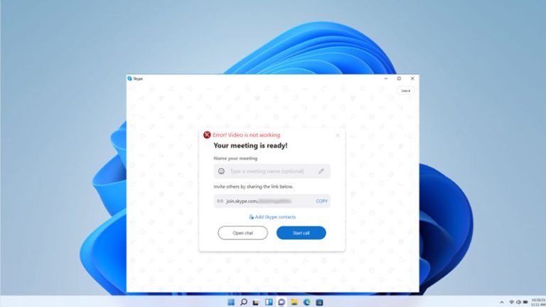 Fix: Skype Video Call not working after update Windows 11 (2023)