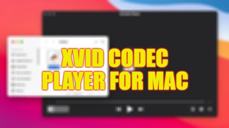 проигрыватель кодеков xvid для mac