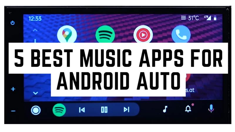5 Best Android Auto Music Apps