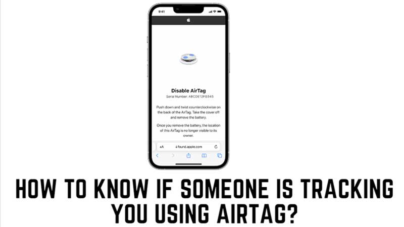 Поиск AirTag