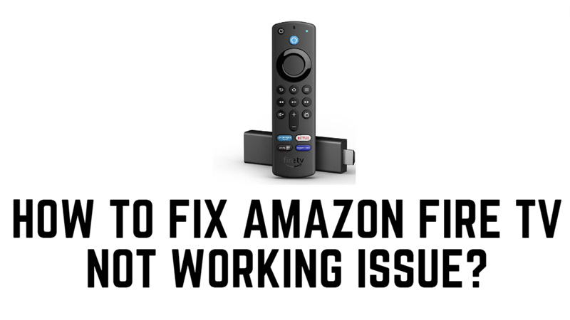 Fix: Amazon Fire TV is not pairing issue