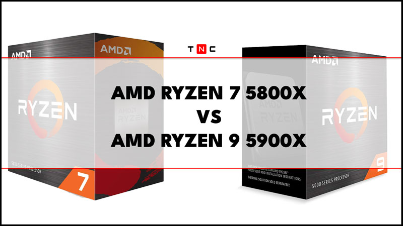 AMD Ryzen 7 5800X vs AMD Ryzen 5900X