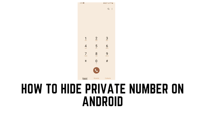 prefix to hide number australia