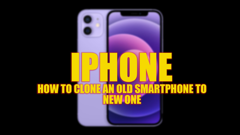 iPhone: How to clone old smartphone to new one