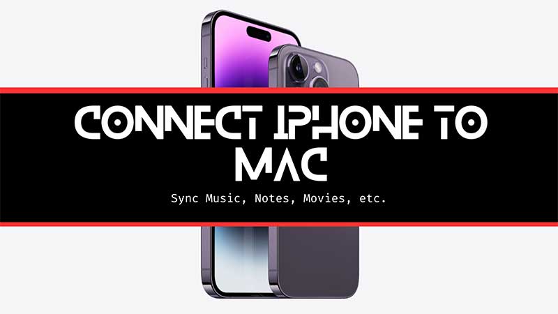 Connect iPhone to Mac