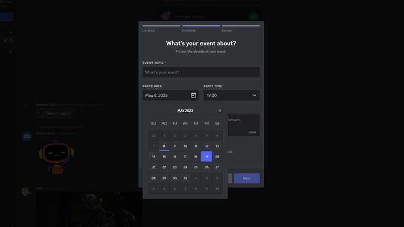 can you schedule send messages in discord