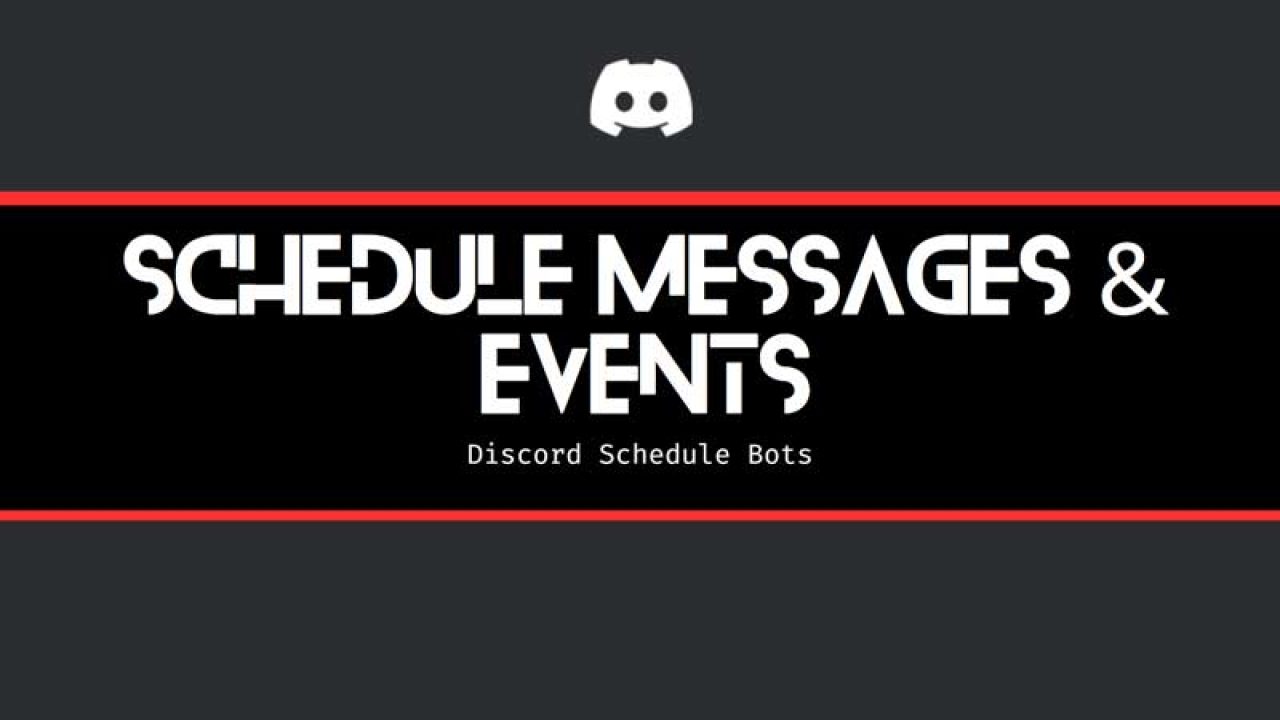 Scheduled Events – Discord