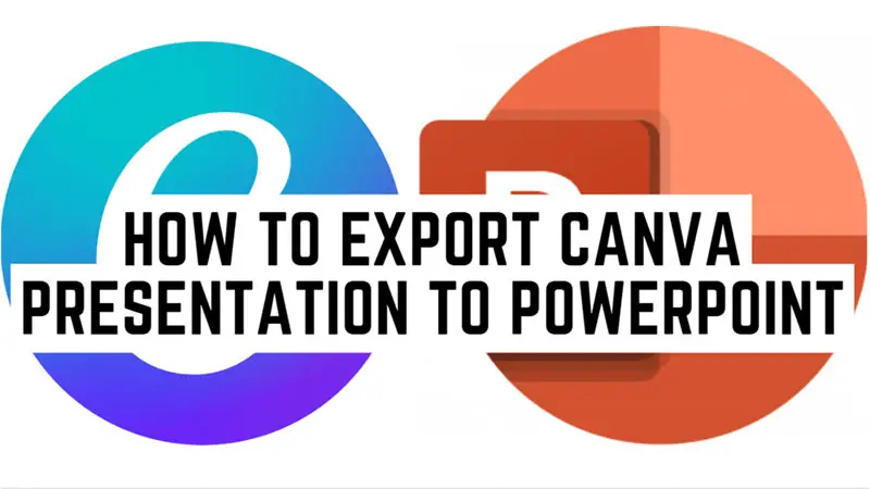 export canva presentation