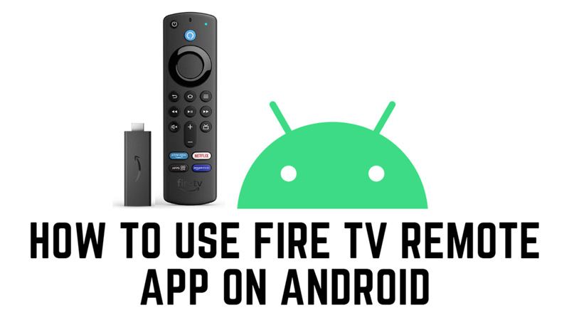 Fire TV Remote app on Android