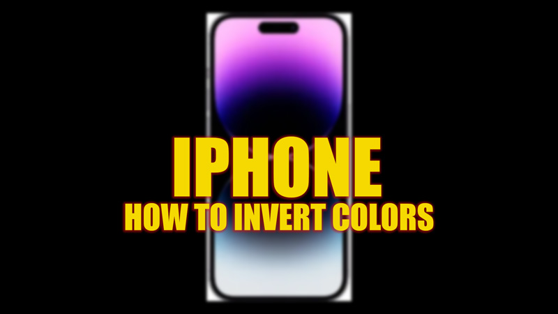 iPhone: How to Invert Colors