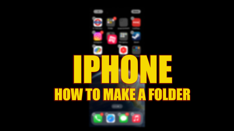 iPhone: как создавать папки на iPhone
