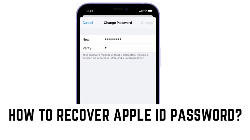 Recover Apple ID Password