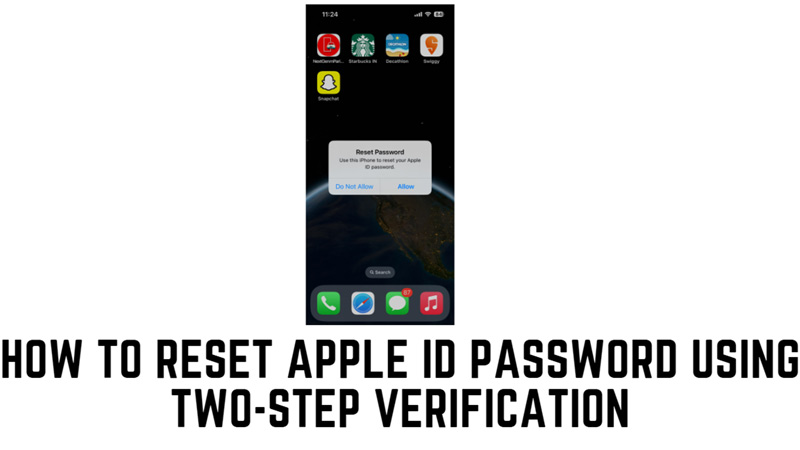 apple id password reset cannot verify identity iphone