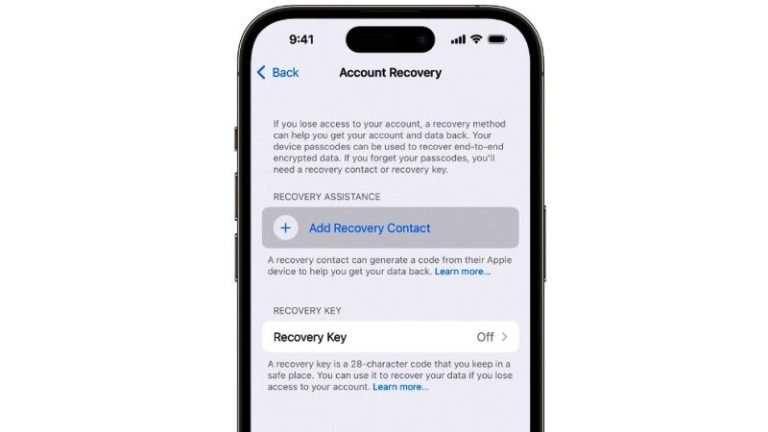 Forgot Apple ID Account Here S How To Set Up A Recovery Account