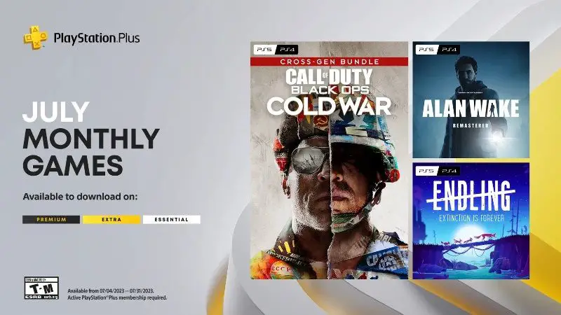 PlayStation Plus Essential July 2023 Free Games