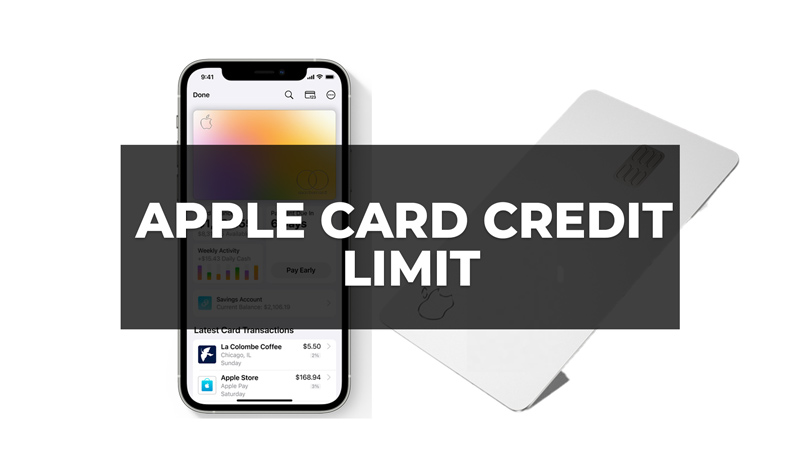 Apple Credit Card limit