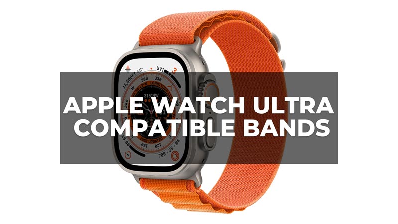 Compatible Ultra Watch Band
