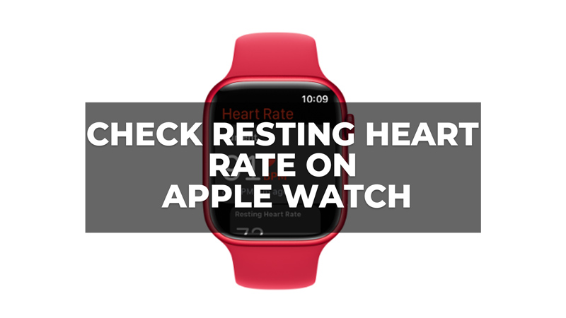 Проверьте частоту сердечных сокращений в состоянии покоя на Apple Watch