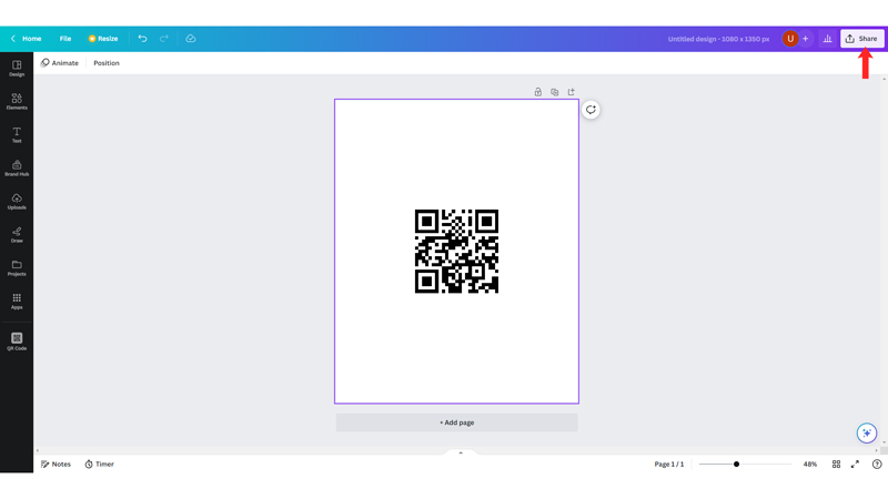 How to Create QR Code on Canva on Mobile app or Desktop?