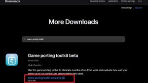 game porting toolkit download mac